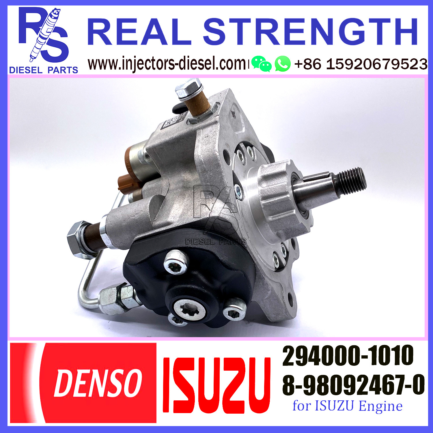 Diesel Engine Fuel HP3 pump 294000-1010 8-98092467-0 For ISUZU engine DENSO pump 294000-1010 8-98092467-0