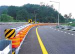 EVA Rotating Anti Collision Barriers On Dangerous Road Sections