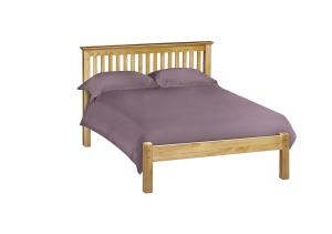 Quality modern double bed pine wood wholesale