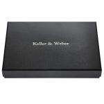 Personalized Black Wallet 1200g 2mm Rigid Gift Boxes With Lids