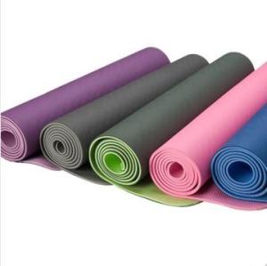 Quality double textured eco-friendly TPE yoga mat wholesale