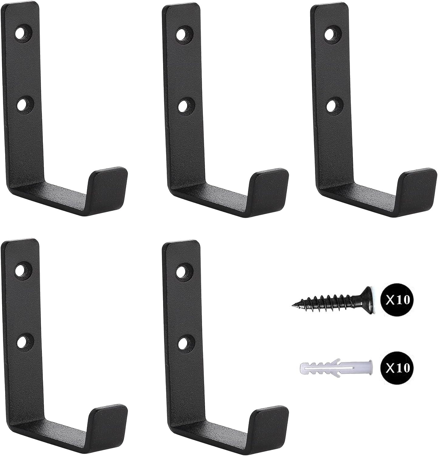 Wall Hooks for Multifunctional Hanging Shelf Heavy Duty Mounted Clothing Organizer