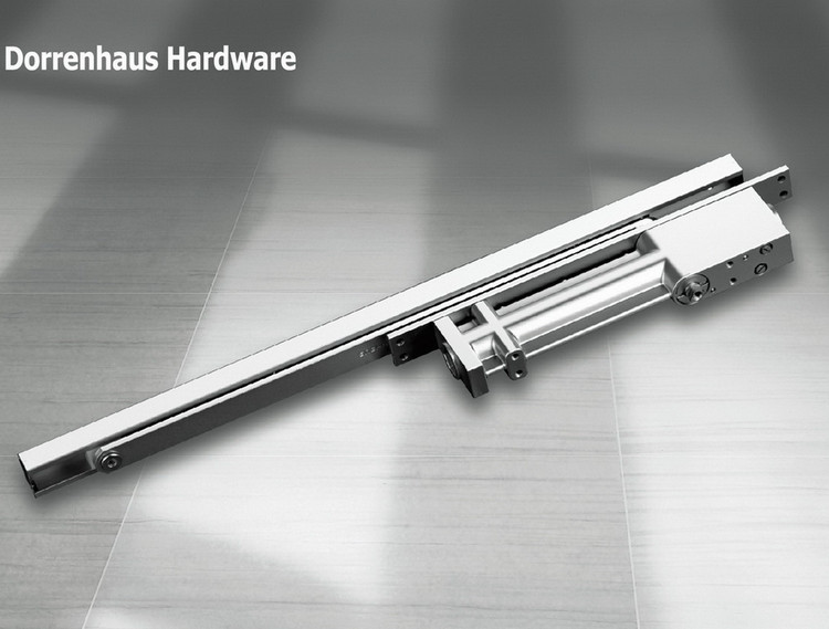 Easy Open Concealed Automatic Door Closer D20 Smooth Operation Sliding Rail