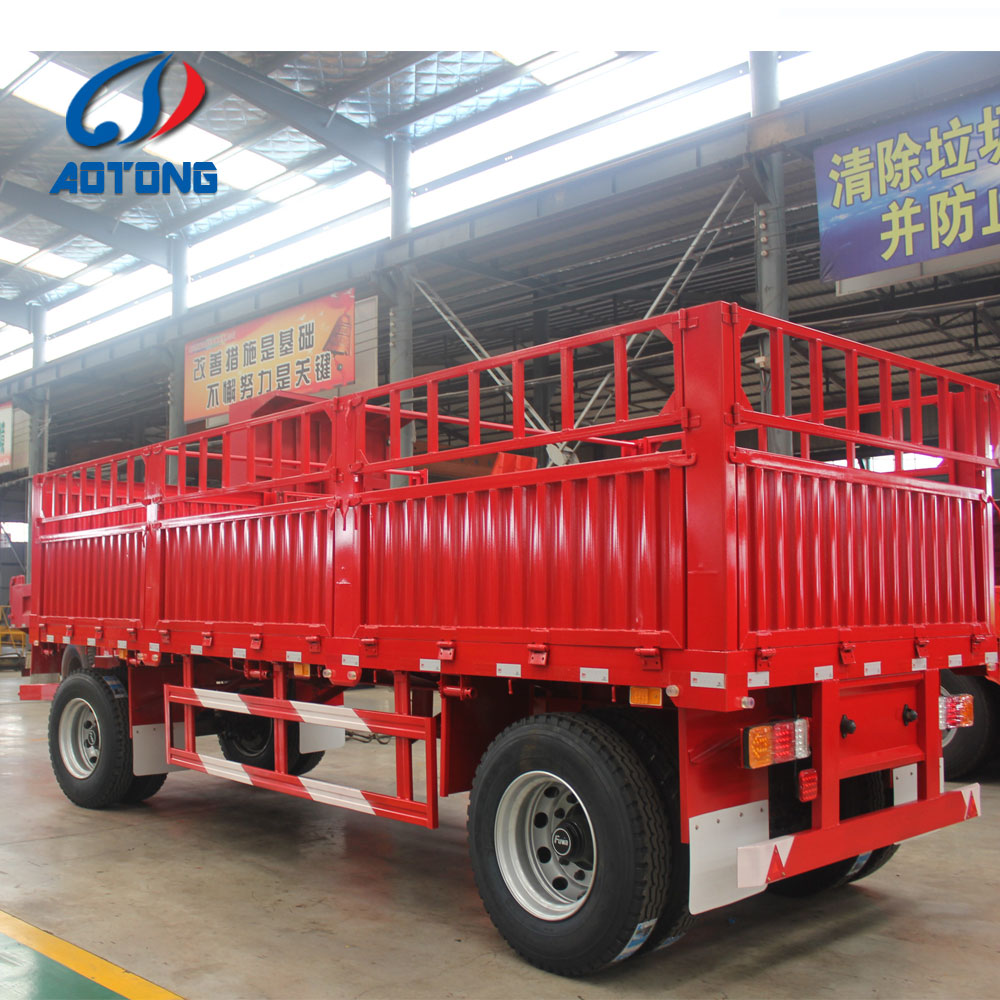 7000*2500*2550 20T 2/3 Axle Full Trailer for Interlink Trailer Original Manufacture