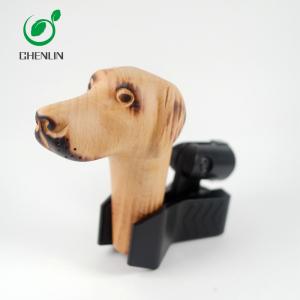 Quality Craft Curved Animal Carved Umbrella Handle Solid Wood Material ISO9001 wholesale