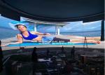 HD P4 Curved Design SMD Shopping Mall LED Display Long Life Time