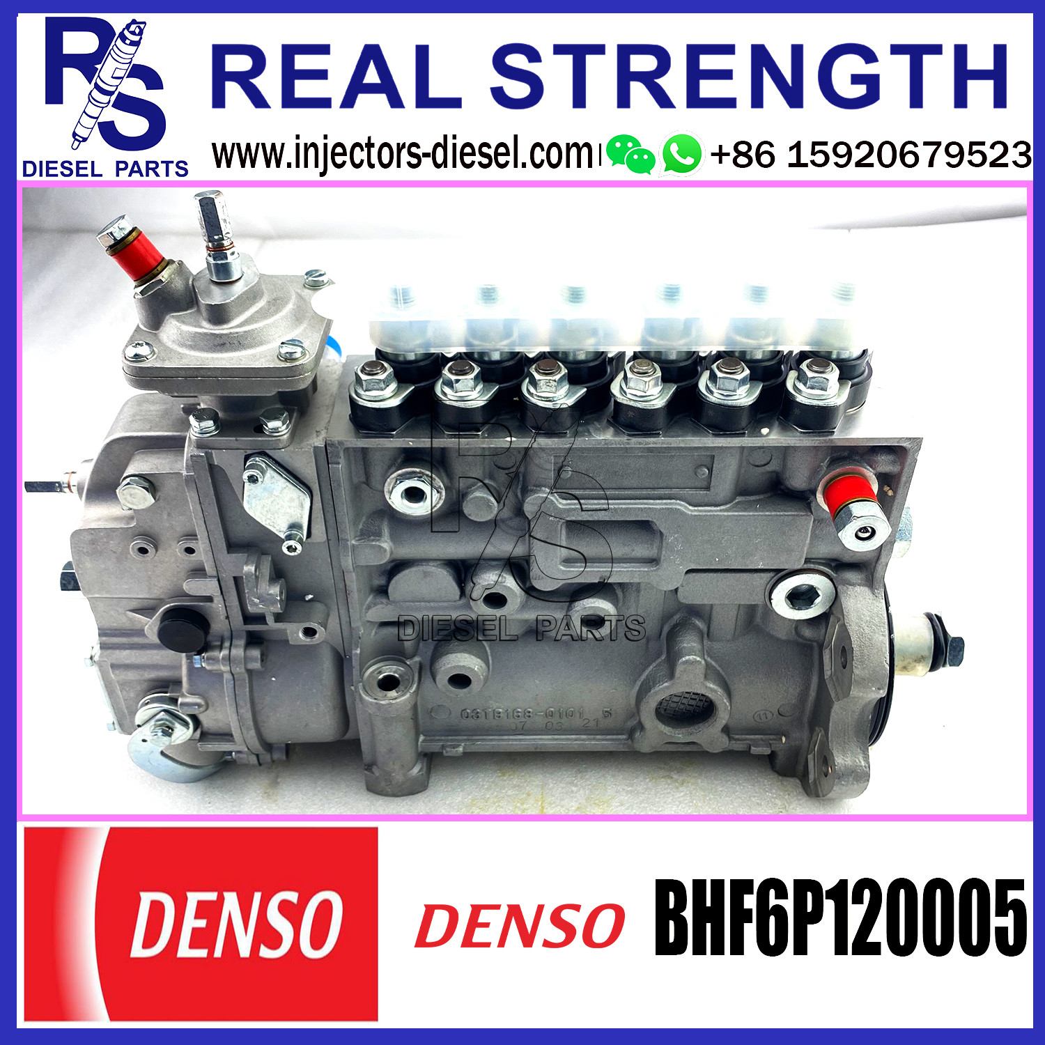 WEIFU Diesel Common Rail Fuel Pump 6P730 006P730P 5266036 BH6P120005 BHF6P120005 For 6BTAA5.9-C205,OEM Orders Accepted