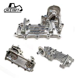 Quality 4M40T 4M40 Oil Cooler Cover Engine Radiator Cover ME204277 wholesale