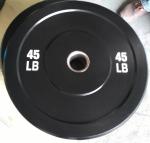 Tranning Weight Lifting Pure Rubber Bumper Plates