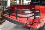 Universal Folding Bed Extender , Pickup Truck Extender Silver And Black