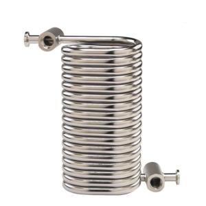 Quality SS316L Coaxial Heat Exchanger Two Pass Sanitary Shell And Tube wholesale