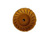 Yellow 711621-1 FLOW ECL Water Jet Cutter Parts Cutting Head Spray Shield