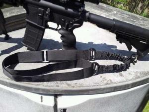 Quality Hot sale nylon black gun single slings/tactical slings wholesale