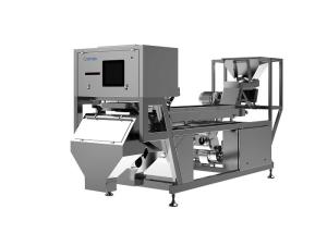 China CCD Intelligence Nuts Color Sorter Machine Waterproof 0.35 - 0.7 T/H Capacity on sale