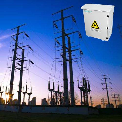 2021 Customized White 48VDC Outdoor Solar Power UPS System For Commercial