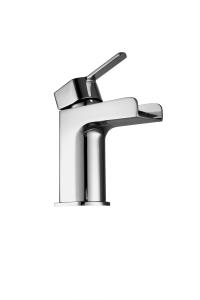 Quality 147mm Coral Basin Mixer Faucet Monobloc Contemporary T8422AW wholesale