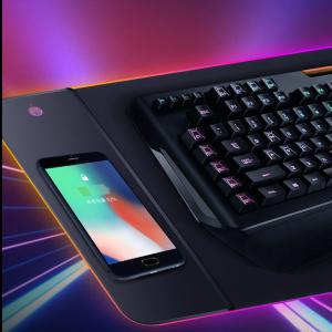 Quality Fast Wireless Charging Mouse Pad Gaming Accessories With Waterproof Fabric wholesale