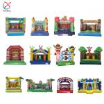 Supplier Inflatable Combos Happy Easter Candy Theme Inflatable Bouncy House