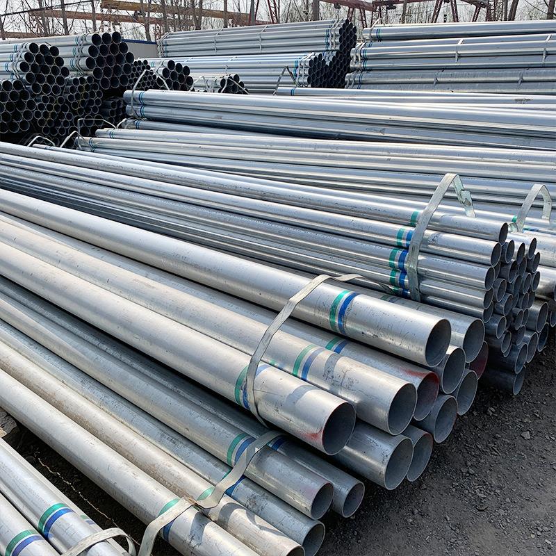Q345 Q235 Material Galvanized Steel Pipe Round/Square/Rectangle Type For Industry