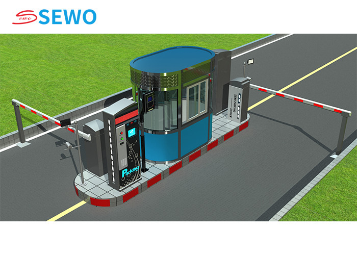 ISO9001 Smart Parking System Long Range Card Reader Automated Parking Ticket System