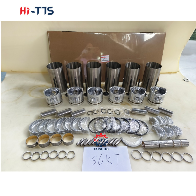 S6K Cylinder Liner kit 297-7752 178-6543 51-7523 Engine Rebuild Kits For Diesel Engine Parts