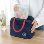 Adult Aluminium Foil 600D Polyester Insulated Lunch Cooler Bags