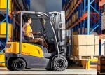2500kg 48V Compact Electric Powered Forklift With Solid Tyre