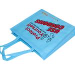 Reusable Blue Shopping Non Woven Packaging Bags