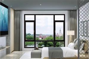 Quality Powder Sprayed Aluminum Casement Windows with Soundproof and Insulation Features wholesale
