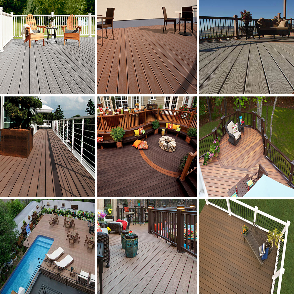 Upgrade Your Outdoor Area with Paintable Wood-Plastic Composite Decking Flooring