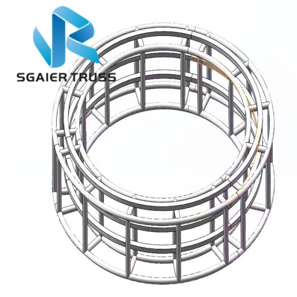 1m Height Revolving Truss For Led Screen 360 Degree Rotation truss machinery
