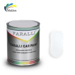 UV Resistant Pure White Auto Paint Nontoxic Moistureproof Solid Colour