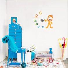 Quality Numbers Wall Decoration Designer Wall Sticker Clocks 10A055 wholesale