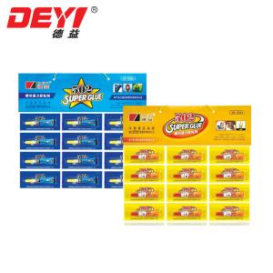Quality Red Blue 502 Super Glue 15-20 Seconds Initial Cure Time 3g/Tube wholesale
