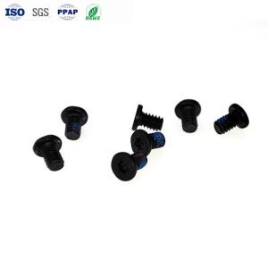 Quality M1 * 2 Micro Small Screw Black Zinc Nickel Alloy Small Torx Screws Flat Head wholesale