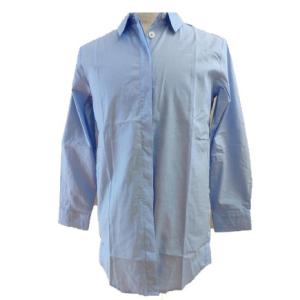 Quality Cotton Ladies Casual Wear Summer Fashion Simple Tops Turn Down Collar Shirt wholesale