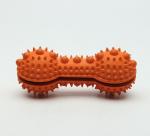 Eco - Friendly Dog Food Dispenser Toy Strong Bone Shape Long Service Life