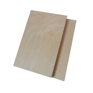 Quality E1 Glue 4x8ft 3mm Birch Faced Plywood For Laser Cutting wholesale