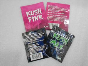 Quality Water - Proof 100 micron PET / VMPET / PE Herbal Incense Packaging wholesale