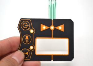 Quality Abrasion Resistant Flexible Membrane Switch / Custom Membrane Keyboard wholesale