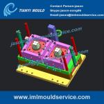 250g two cavities thin-walled IML dry fruits containers mould turnkey solutions