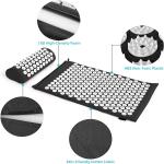 Muscle Relaxation Acupuncture Mat And Pillow Set Insomnia Treatment Anti Tear