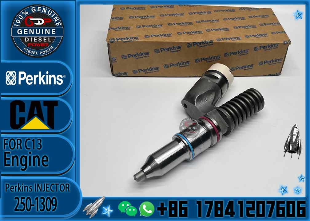 Diesel engine fuel injector 250-1309 excavator C11 C13 diesel engine spare parts 250-1309