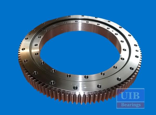 Cross Roller Support Bearing 111.32.1250 , Z Type Flange Rotary Bearing For