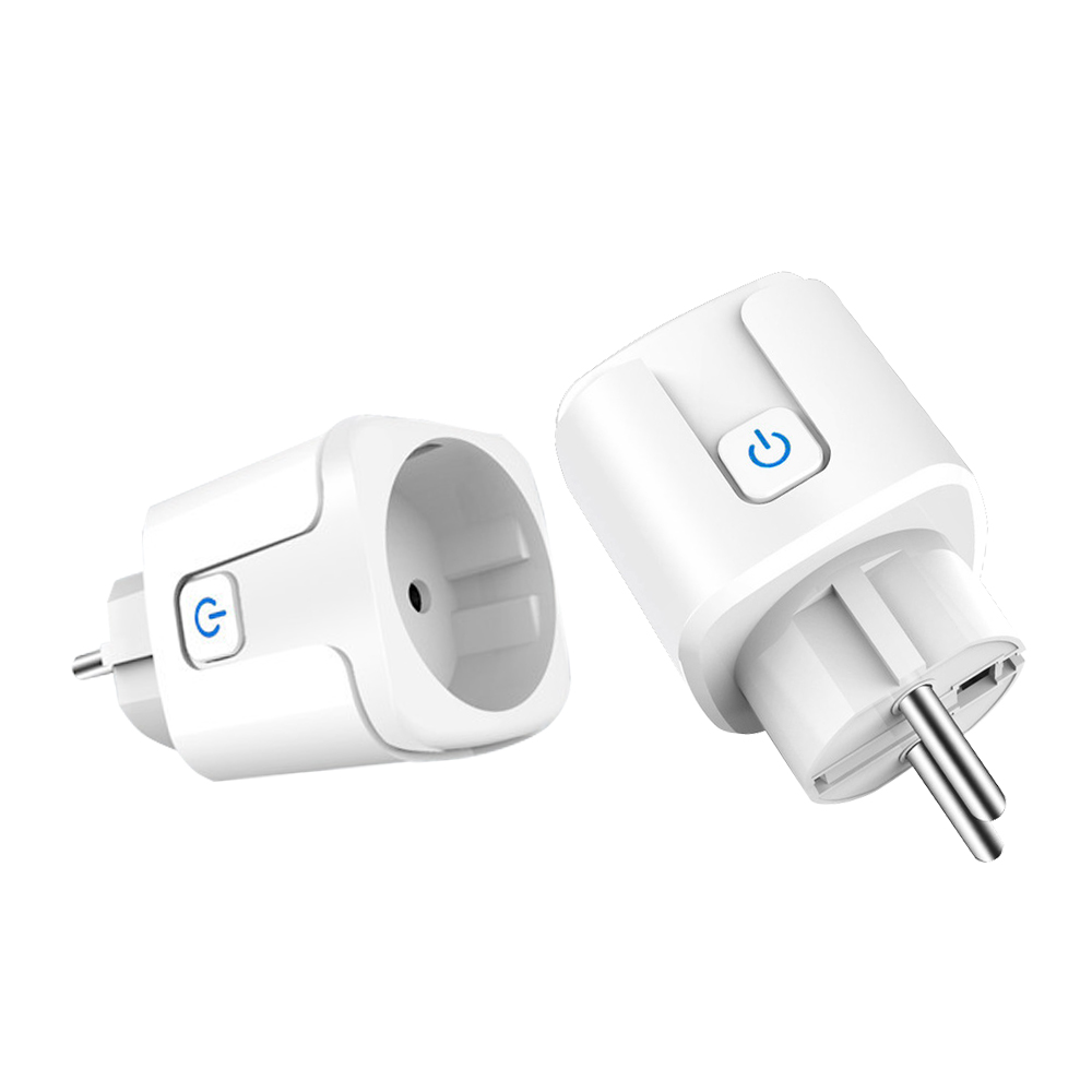 SIXWGH Tuya Smart Socket 20A WIFI EU Plug Electrical Outlet Smart Plug Socket