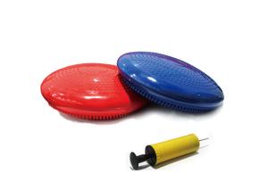 Quality Round Balance Disc Cushion Pad Air Stability Cushion With Hand Pump Pack 2 wholesale