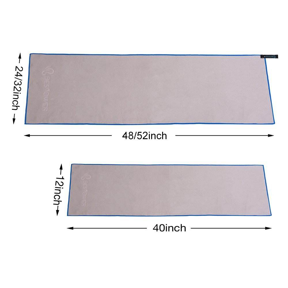Microfiber Sportsl Towel, Soft Lightweight Quick Dry Towel, Super Absorbent Compact Travel & Sports & Beach Towels for Camping, Backpack, Gym,