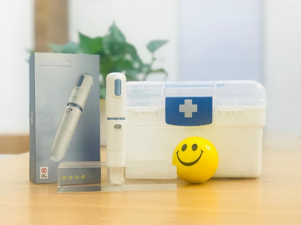 Mini smart Insulin syringe needle free injector for sale