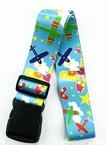 Wowven Printed Luggage Straps With More Than 30 Different Luggage Belt Buckle