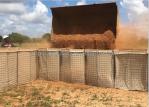 Customized Beige Geotextile Welded Steel Sandbags Bastion Flood Defensive